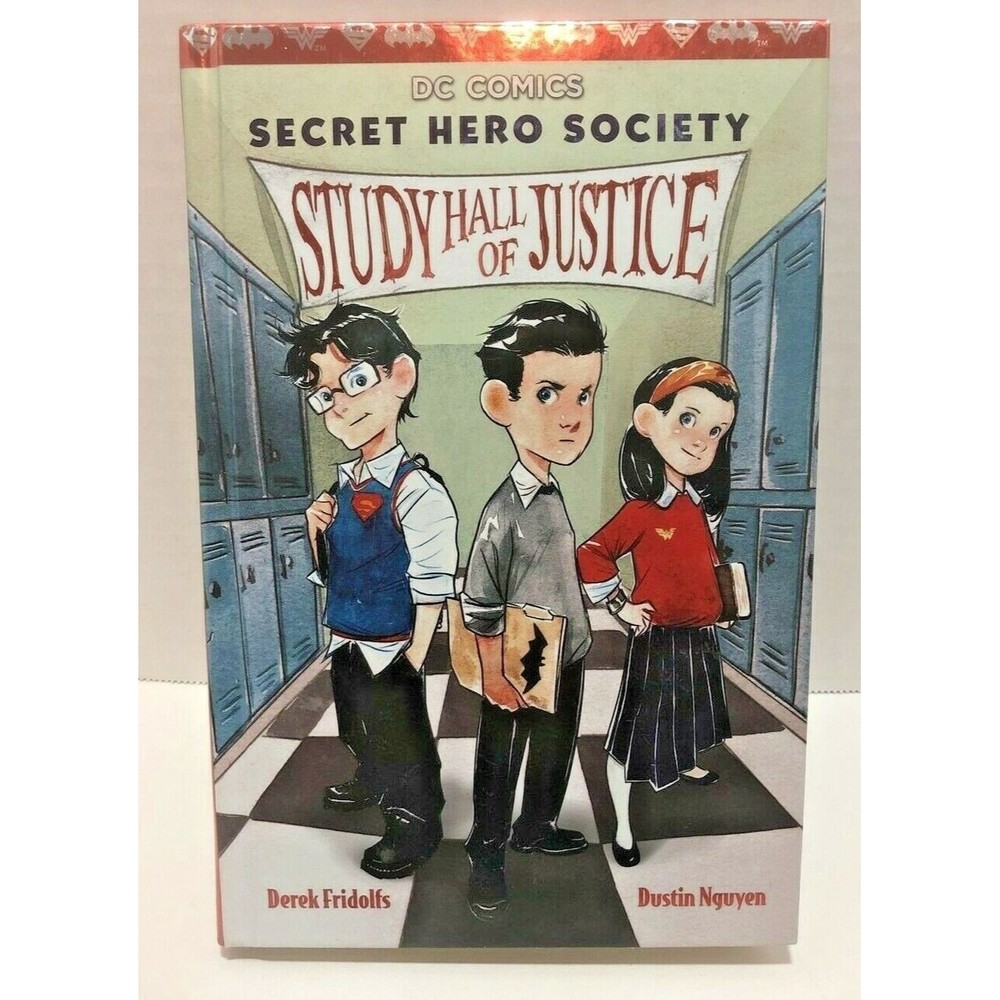 Study Hall of Justice (DC Comics: Secret Hero Society #1)  - VERY GOOD